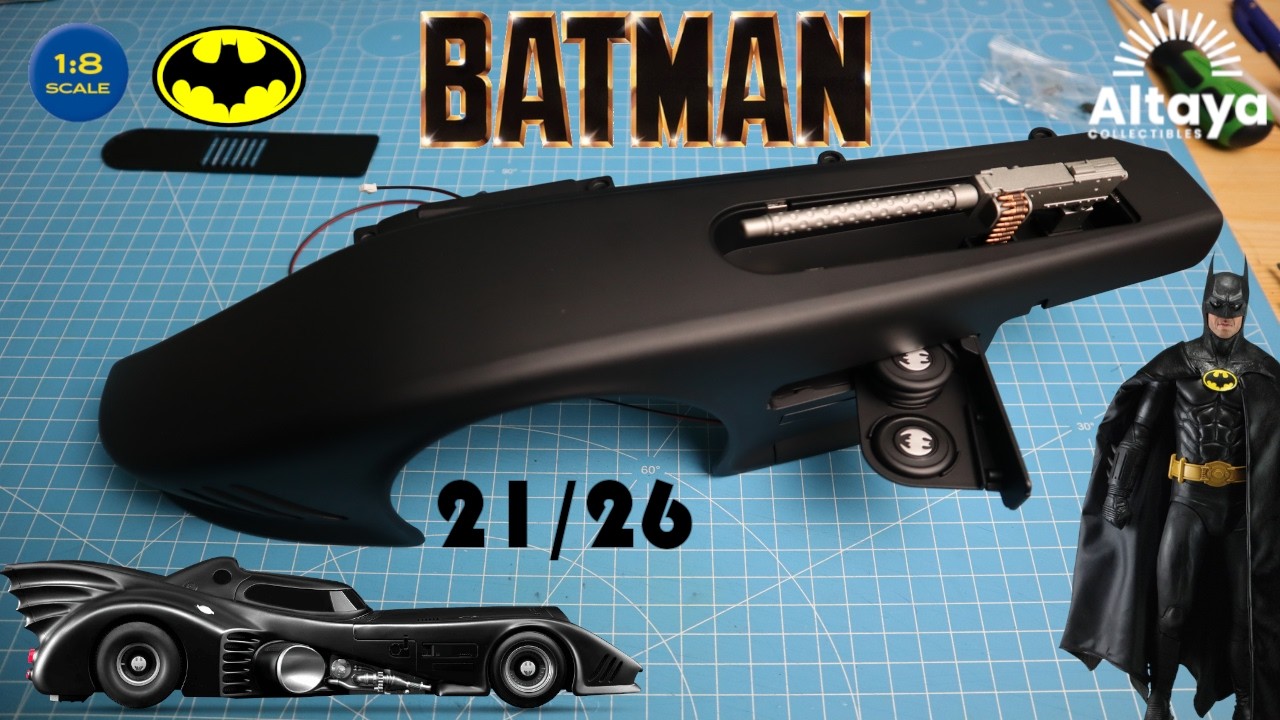 Montez la Batmobile de 1989 1/8 @SpotTVAltaya  21/26