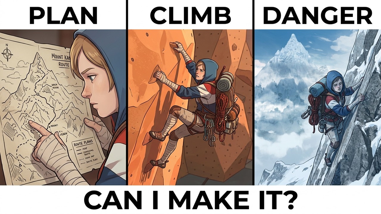 Cairn's Most Dangerous Climb - Will I Make It?