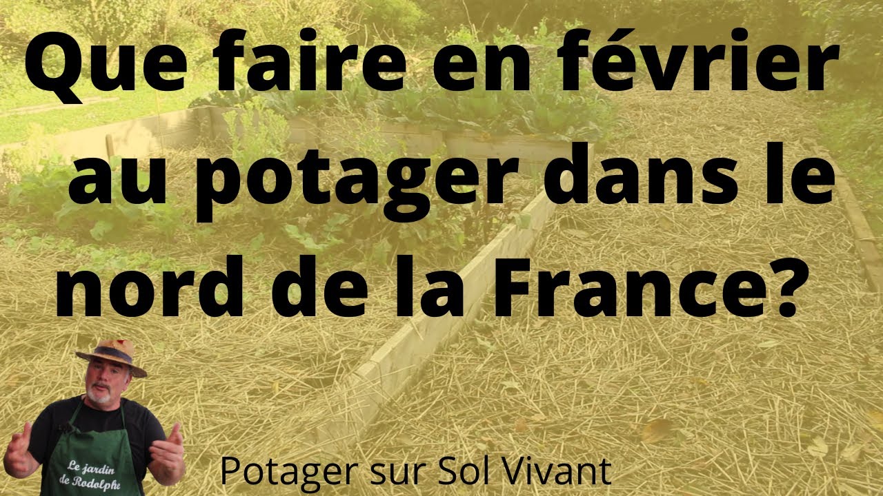 Réaliser les premières semis et plantation en février