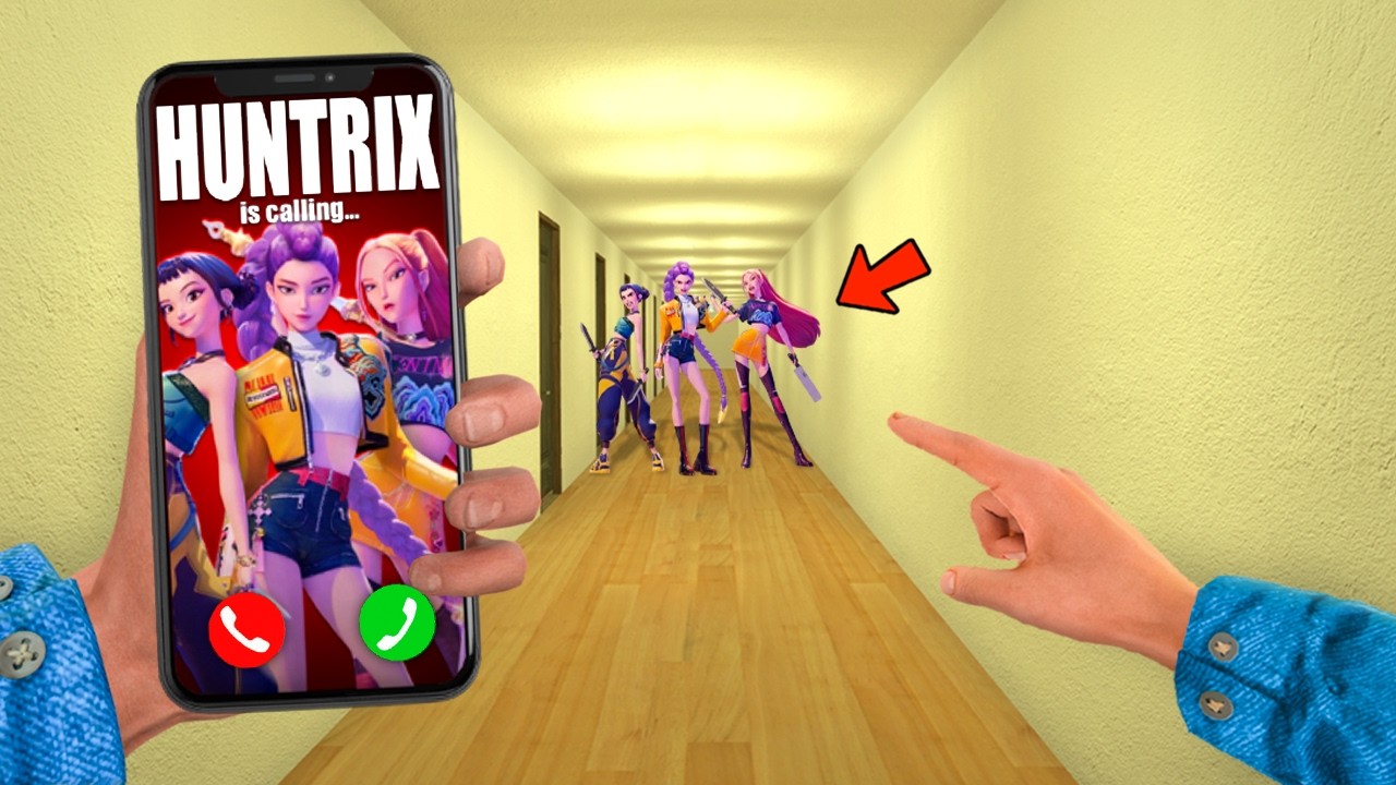 HUNTRIX IS CALLING ME FROM K-POP HUNTERS In Garry's Mod