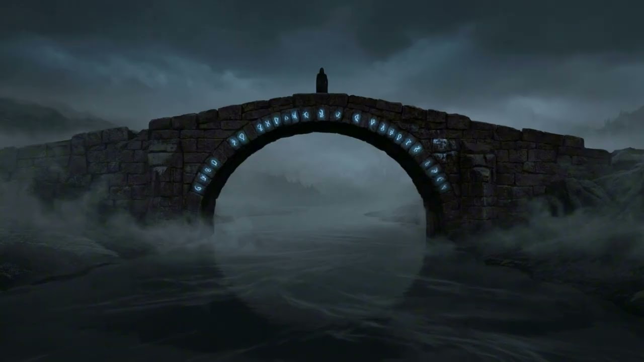 Gjallarbrú - Before Ragnarök  -  Dark Norse Ritual Music - subtitles