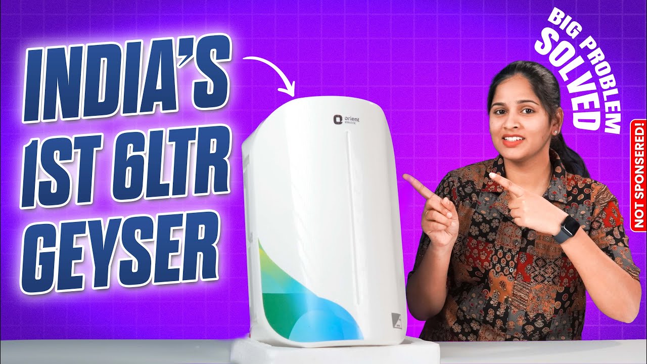 Orient Aura Rapid Pro 5.9 L Review – India’s FIRST 5.9L Instant Geyser Tested!