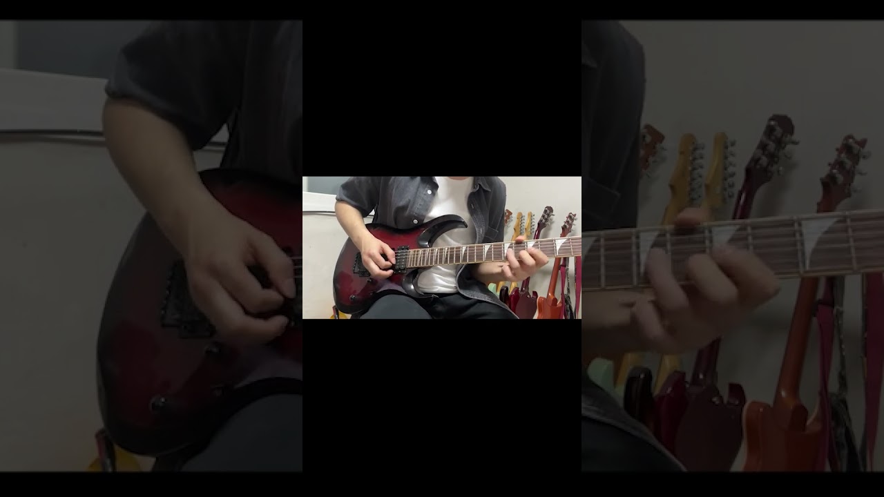 Janne Da Arc - Black Jack guitar solo (cover)