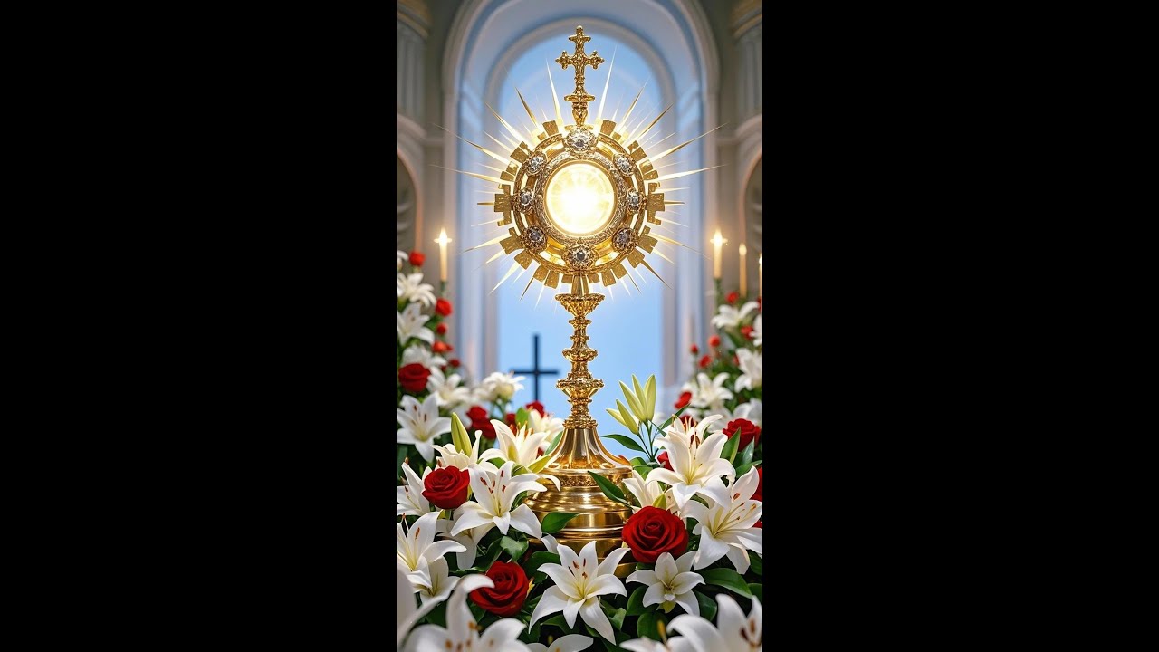 Five Minutes with Jesus in the Blessed Sacrament When You Know You Are Being Made New 🌱✝️