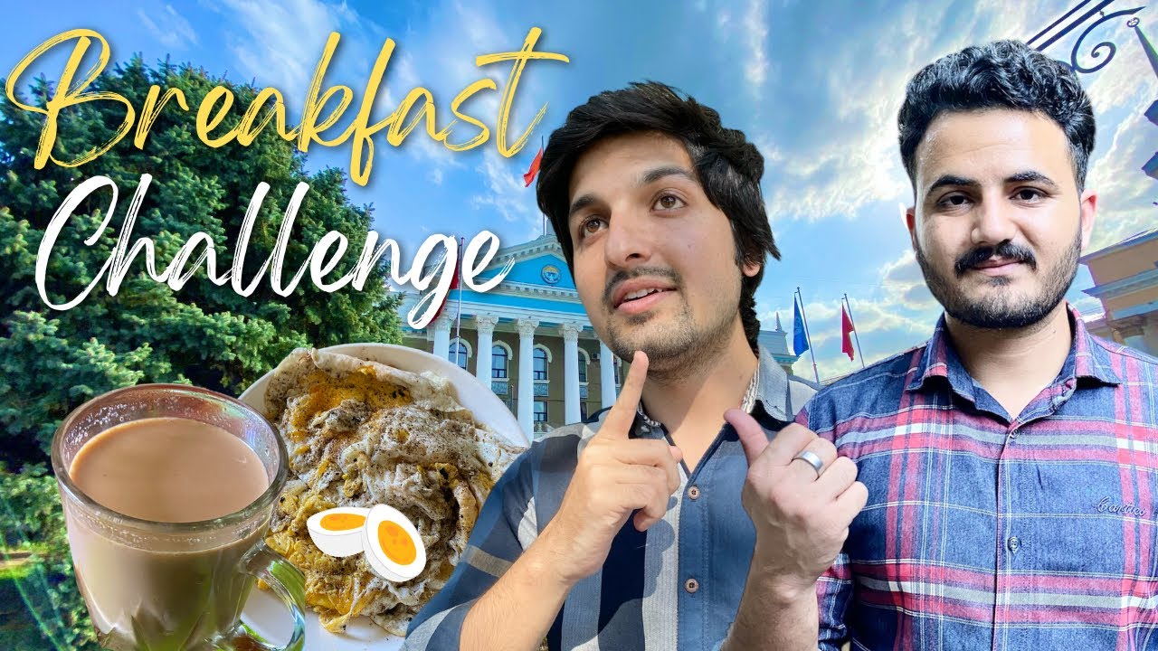 Win Challenge to get free breakfast 🥞 | Pakistani in kyrgyzstan 🇰🇬