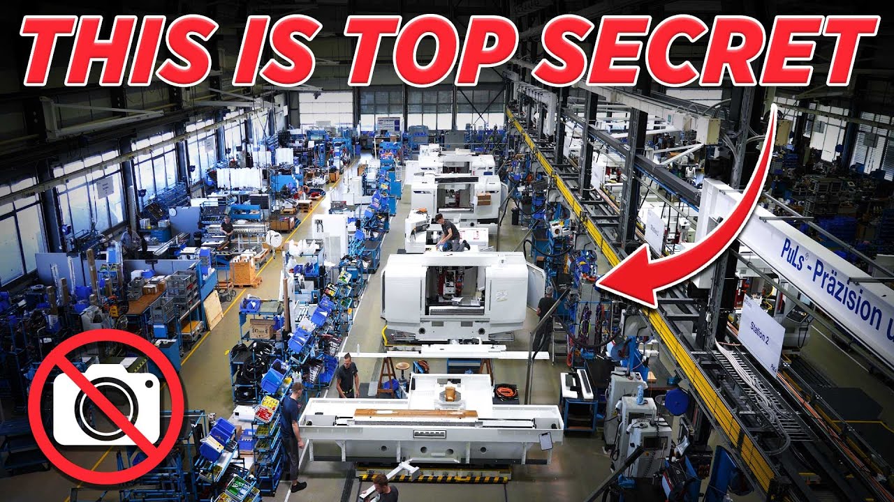 GOLIATH CNC Machine Shop in Switzerland | STUDER Grinding Machines
