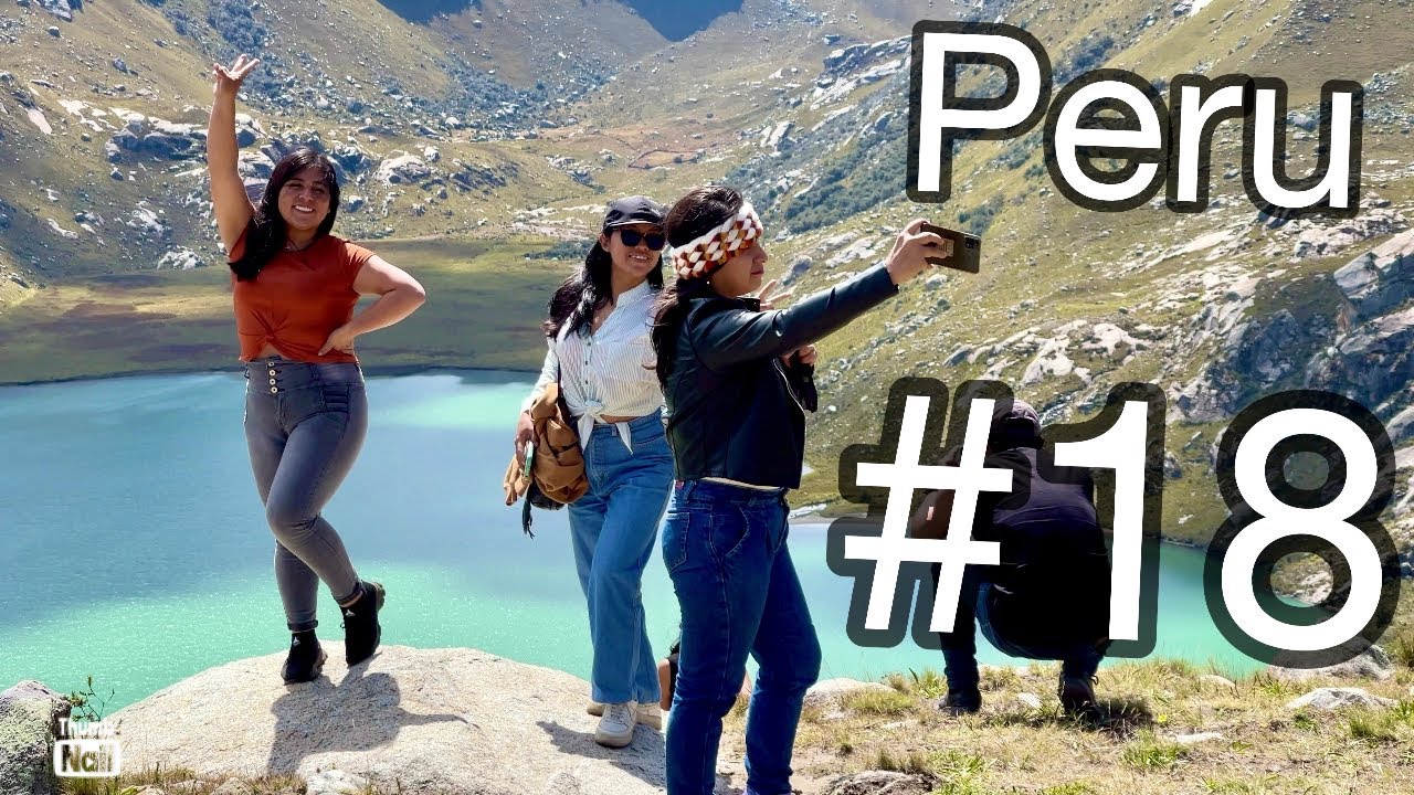 Peru 18 Ancash Latynoskie dziewczyny  zawsze pozują w dobrych miejscach #peru #viral #ameryka #lake
