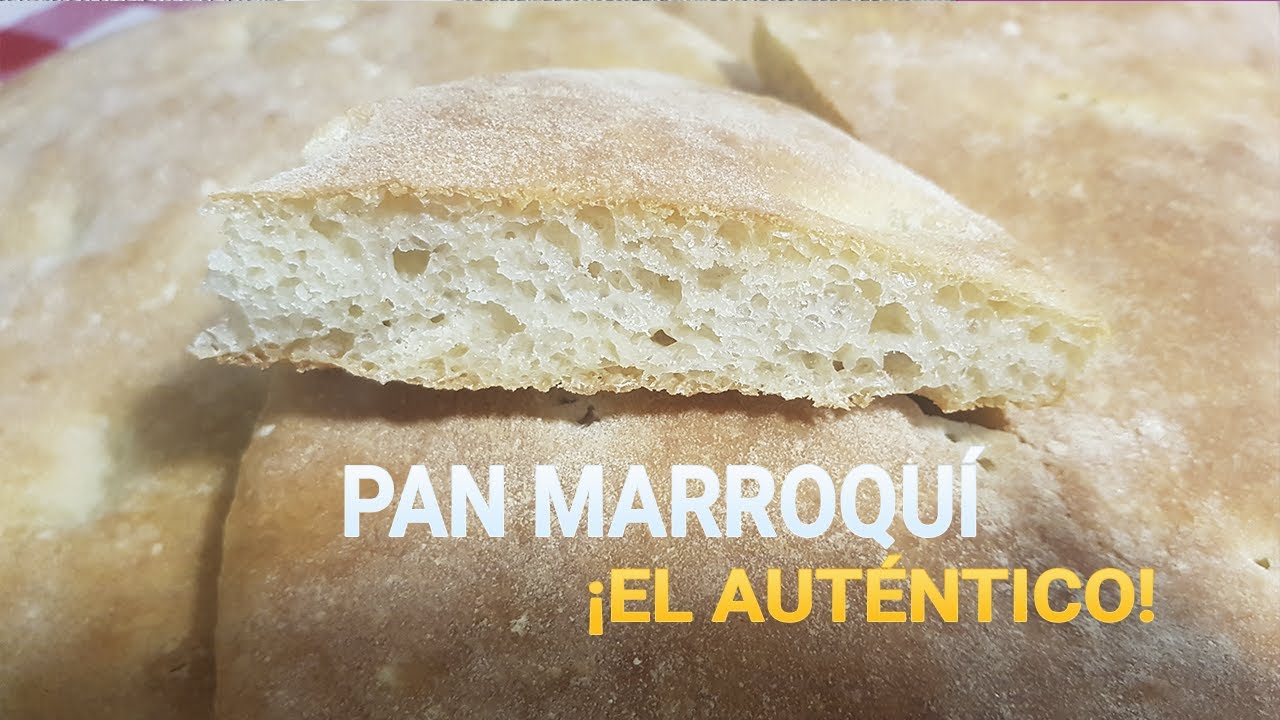 ✔️ Receta del PAN MARROQUÍ Al horno (Fácil y Esponjoso)
