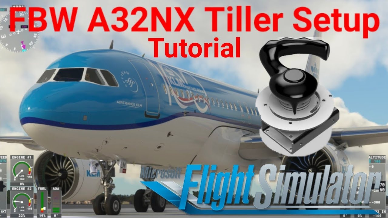Flybywire A320 tiller configuration [Microsoft Flight Simulator 2020]