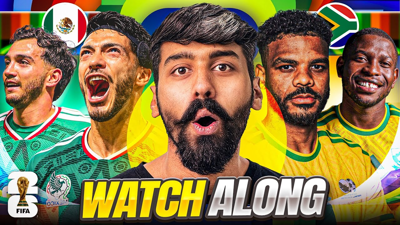 MEXICO VS SOUTH AFRICA FIFA WORLD CUP 2026 LIVE MATCH REACTION