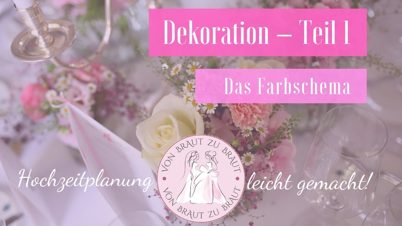 Dekoration Teil 1 – Das Farbschema