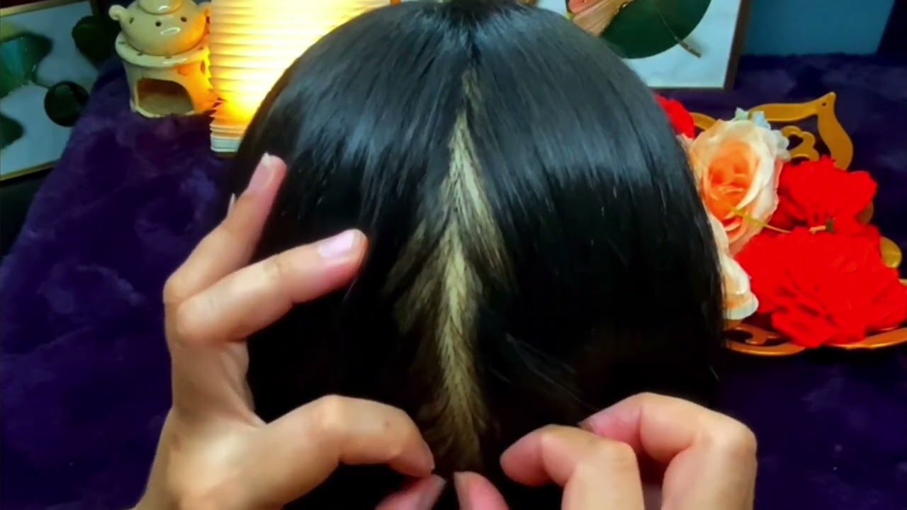 QASMR Satisfying Head and Lice | Dandruff Removal 😴No Talking 💤💤