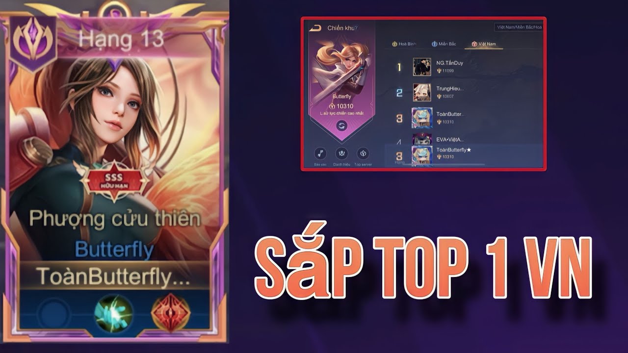 Đây Là Phong Cách Chơi Butterfly Trong tay Top 3 VN Khiến Team Không DDC Thở ,