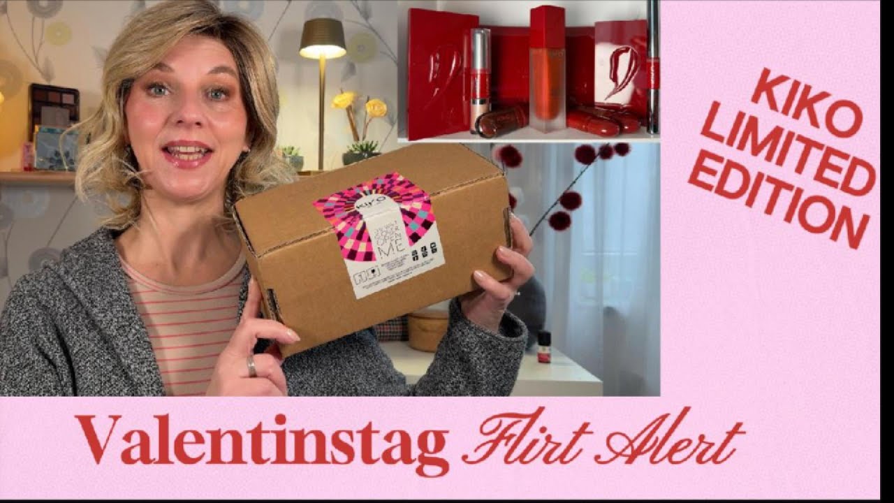 Limited Edition Kiko Milano Valentinstag Flirt ZUM VERLIEBEN