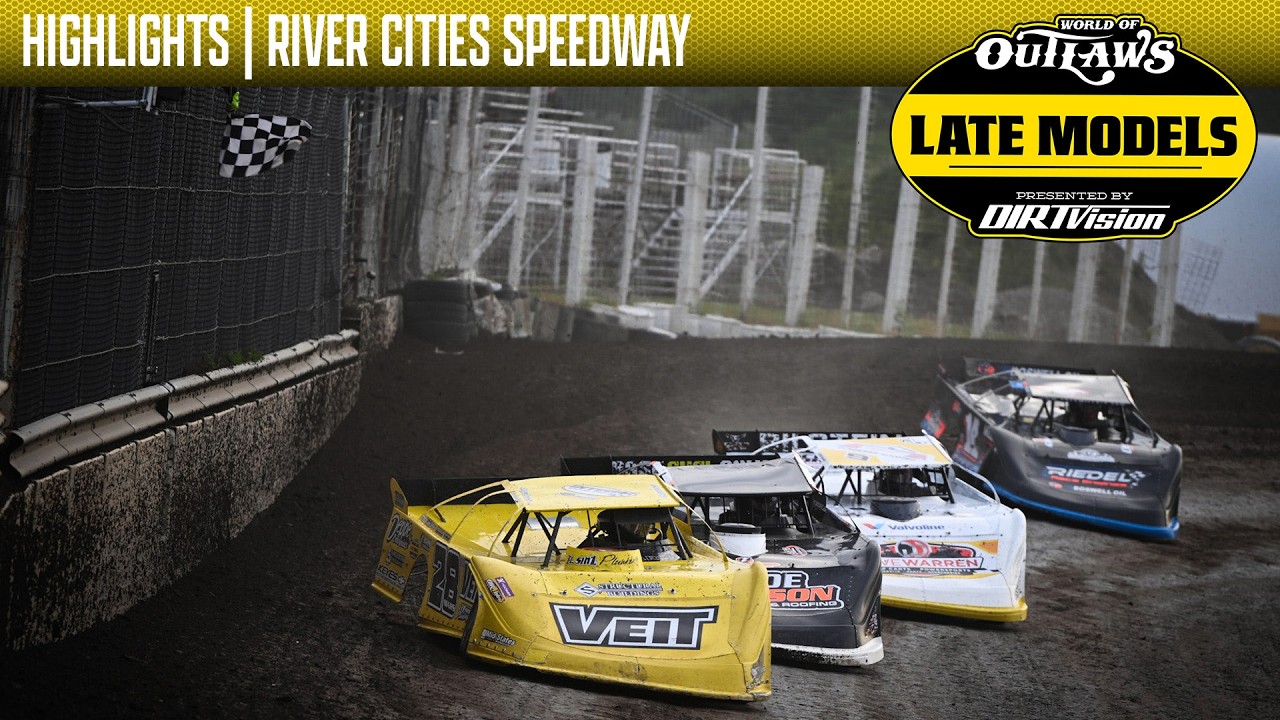 World of Outlaws Late Model Series | River Cities Speedway | 26 июня 2026 г. | ЛУЧШИЕ МОМЕНТЫ