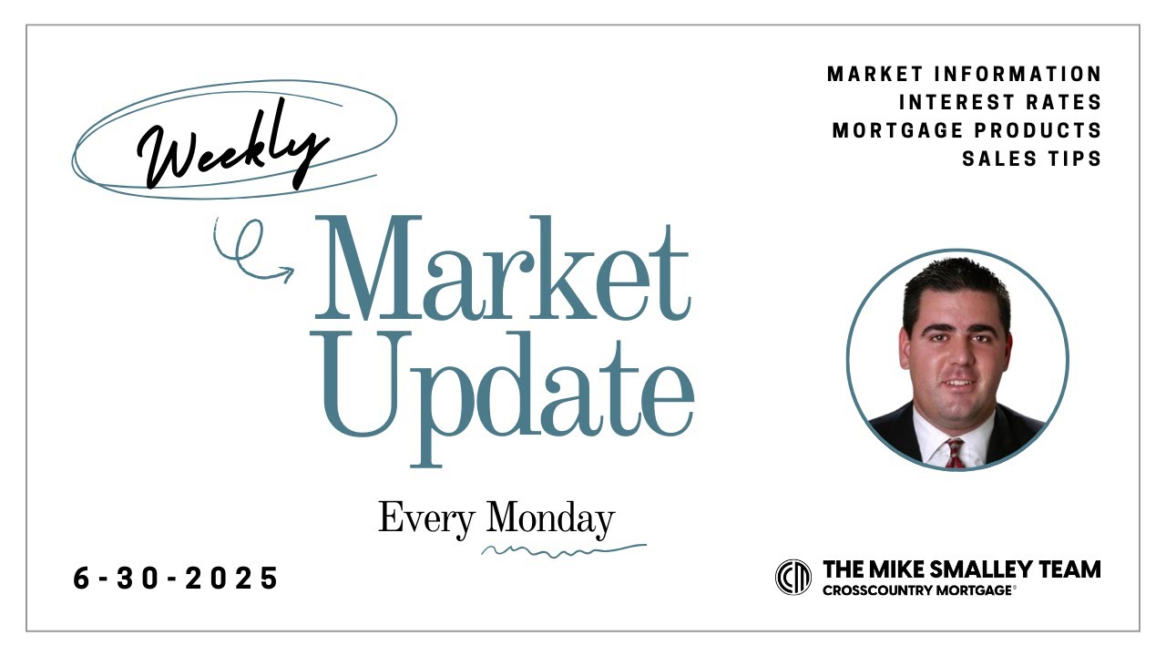 6-30-2025 Monday Realtor Market Update