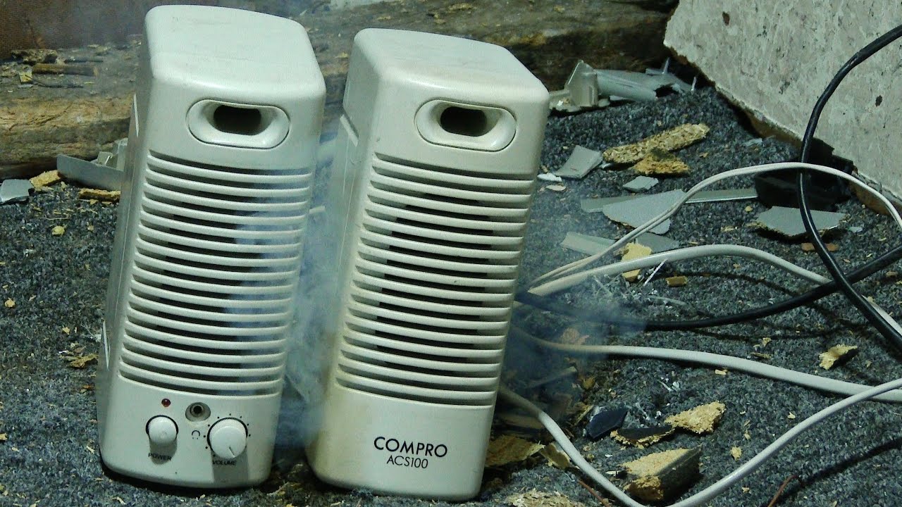 Blow Out and Smash Cheap Compro Computer Speakers