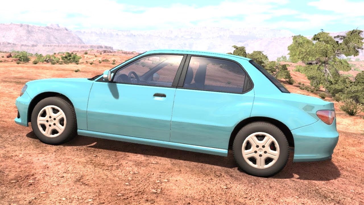 BeamNG Drive - Hirochi Sunburst Desert Off Road Test