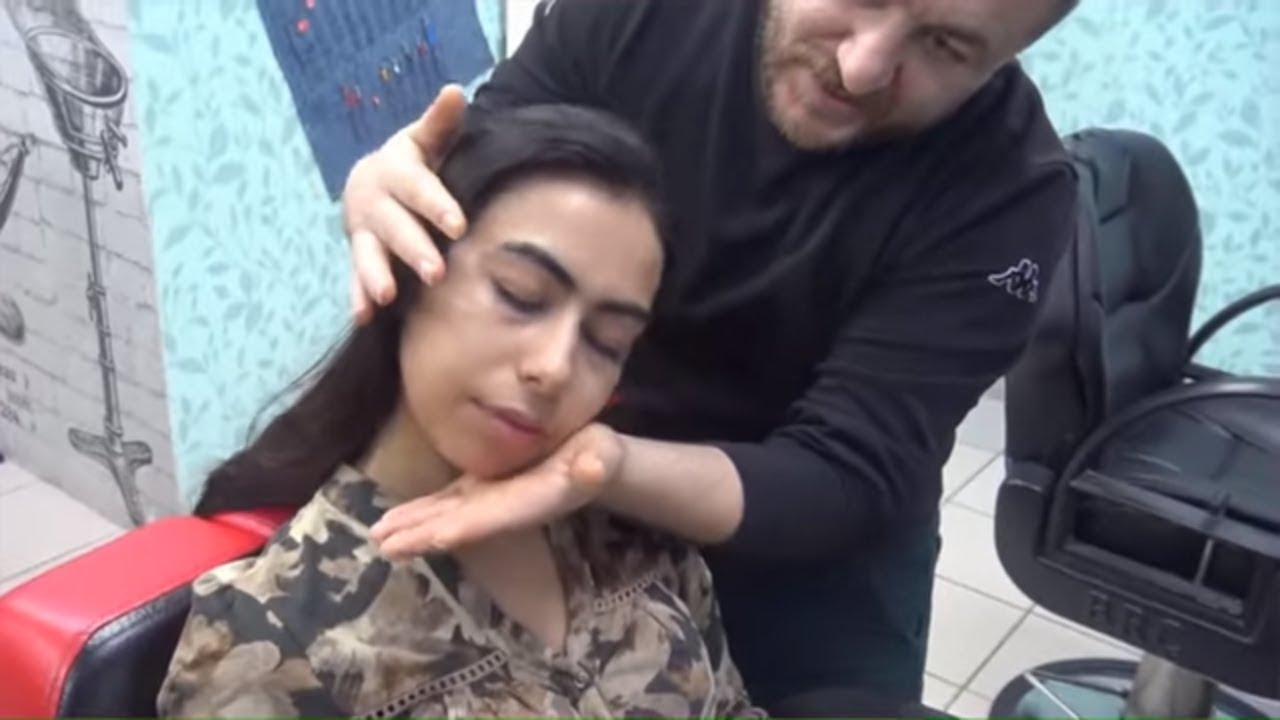 ASMR💈The world's best neck crack compilation video💈TURKISH BARBER MASSAGE💈BOYUN K&Uuml;TLETME VİDEO'SU