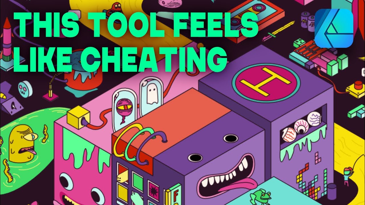 Affinity’s isometric tool is cheating (and I love it)