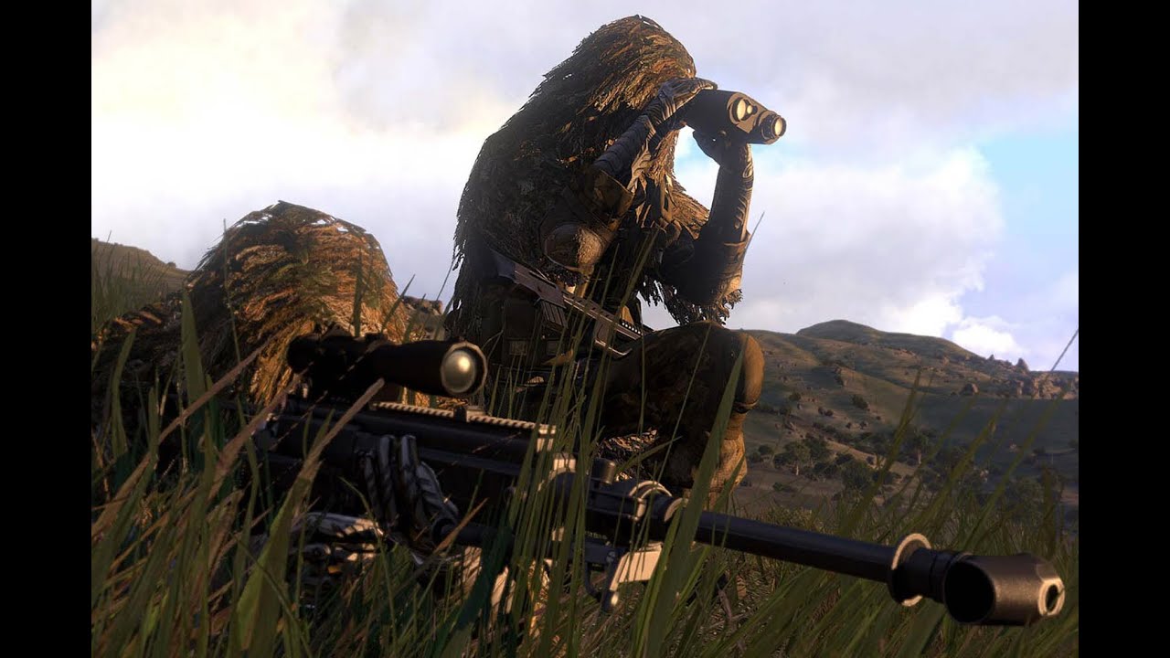 arma3 Гайд По Стрельбе из Снайперки.
