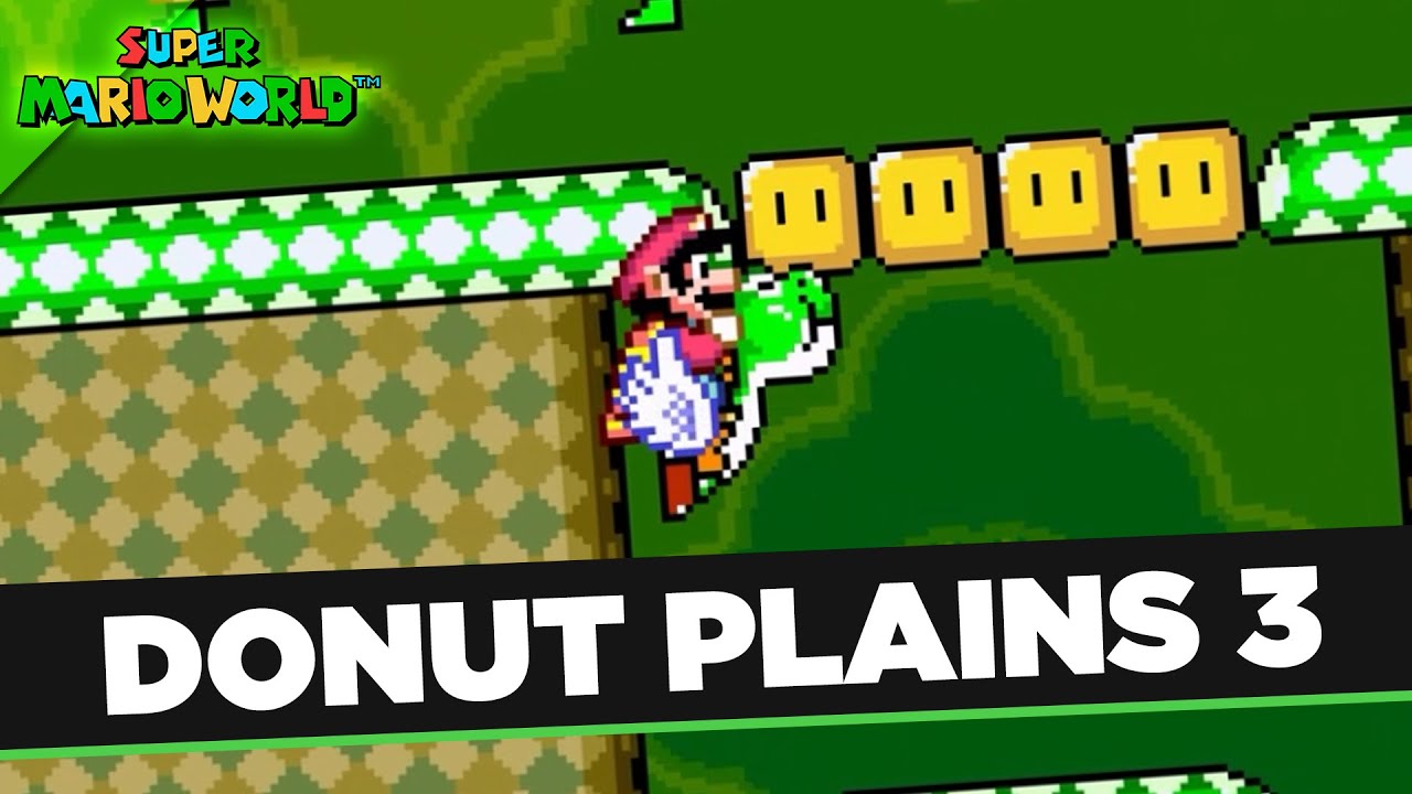 Donut Plains 3 | Super Mario World - SNES [No-Commentary]