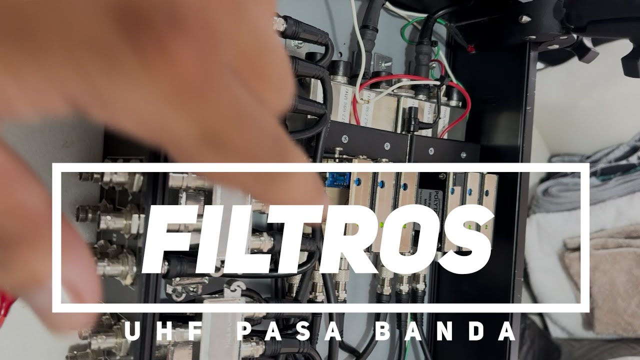 FILTROS UHF PASA BANDA