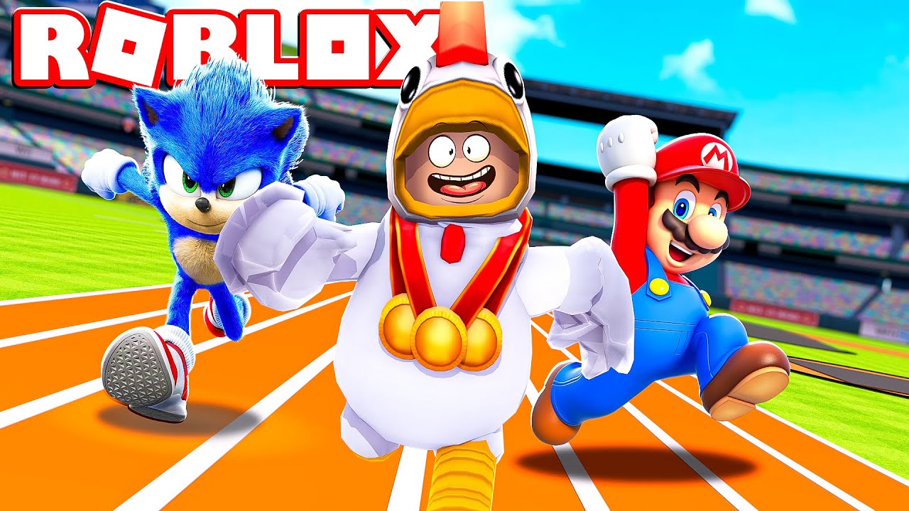 CORRO ALLE OLIMPIADI SU ROBLOX!!