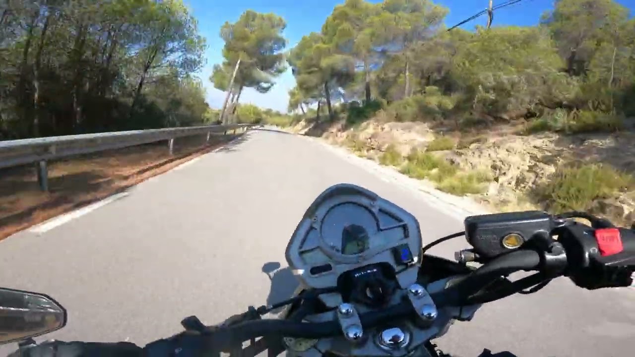 [RAW VIDEO] On my first motorcycle CB600 F Hornet 2007 - (POV Ride)