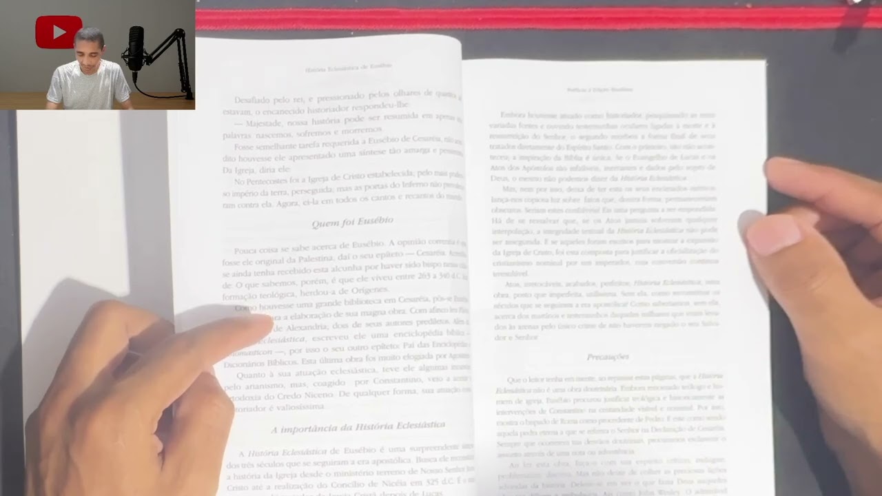 Review Livro História Eclesiástica - Eusébio de Cesareia (263 - 340 d.C.)