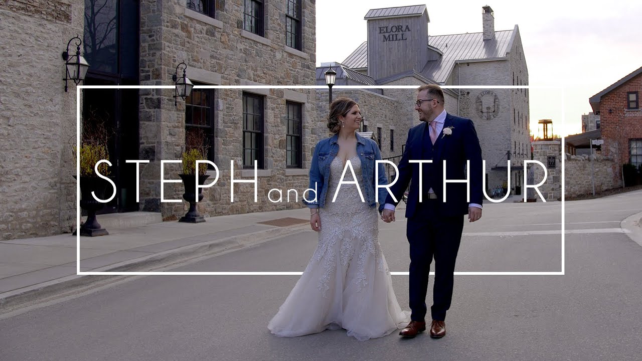 Steph and Arthur | Elora Mill | A Film by Parallel Weddings