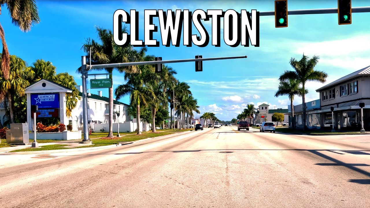 Clewiston Florida - Driving Through