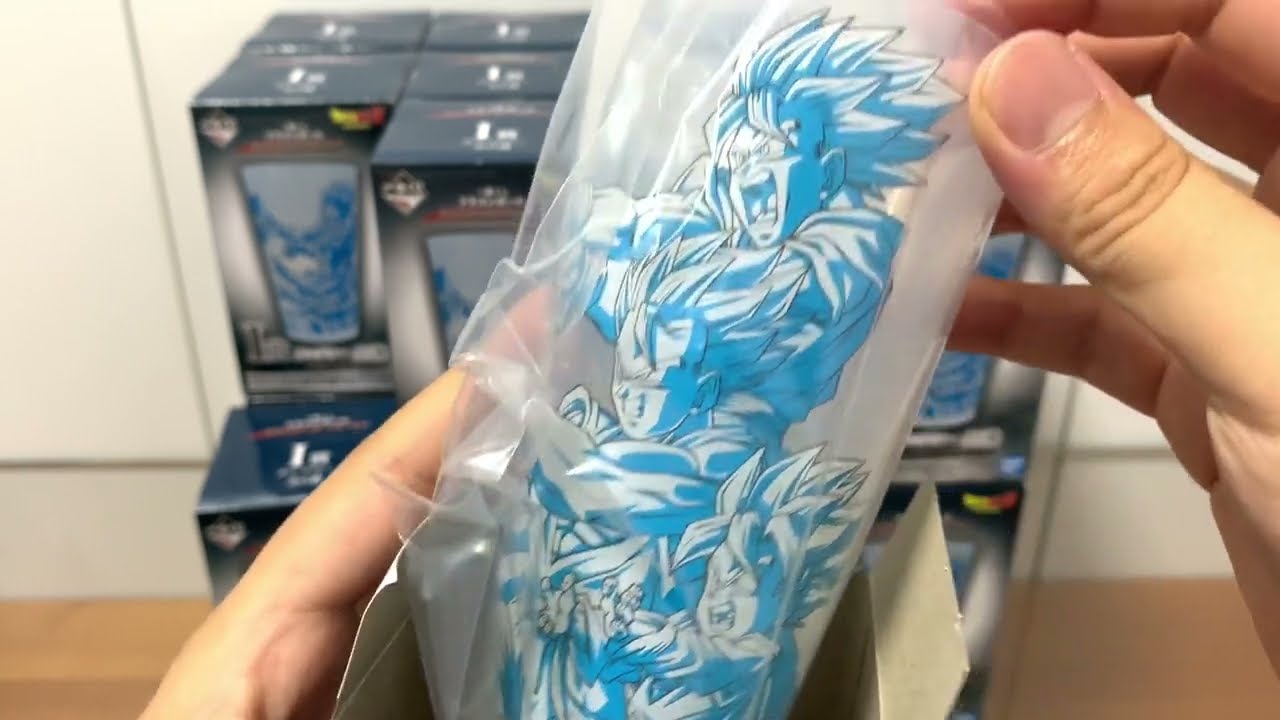 一番くじ ドラゴンボール HISTORY OF THE FILM I賞 タンブラー開封！！！！！！！