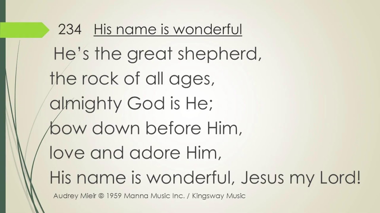 Wycliffe Memorial Evangelical Church Live Stream | 1/02/2026 PM