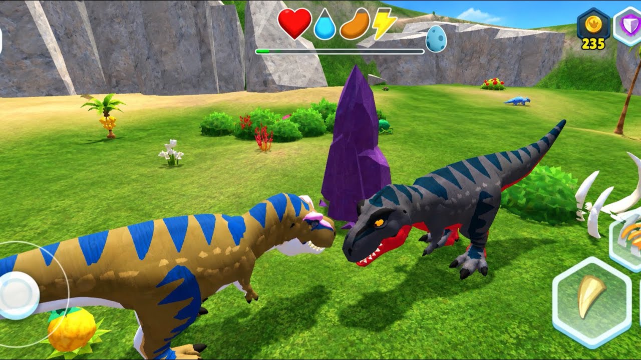 Best Dino Games - I AM THE T-REX 🦖 Hunting & Surviving in Dino Simulator #trex