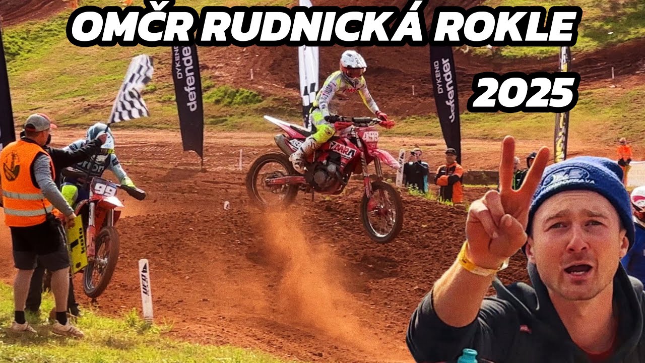 OMČR RUDNIK 2025 - NAPÍNAVÉ AŽ DO KONCE  /motocross /