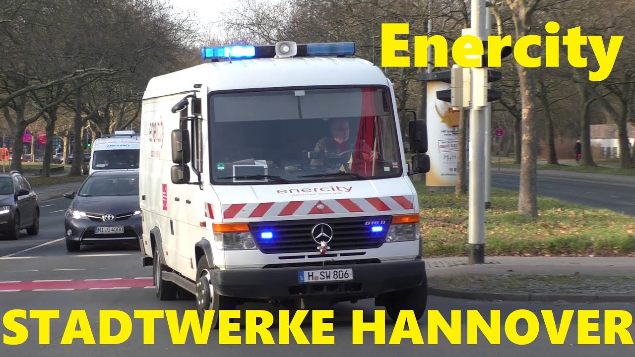 [MB VARIO POWER] 2x EnerCity 🚨 STADTWERKE HANNOVER 🚨 (Entstördienst) #MontisEinsatzfahrten