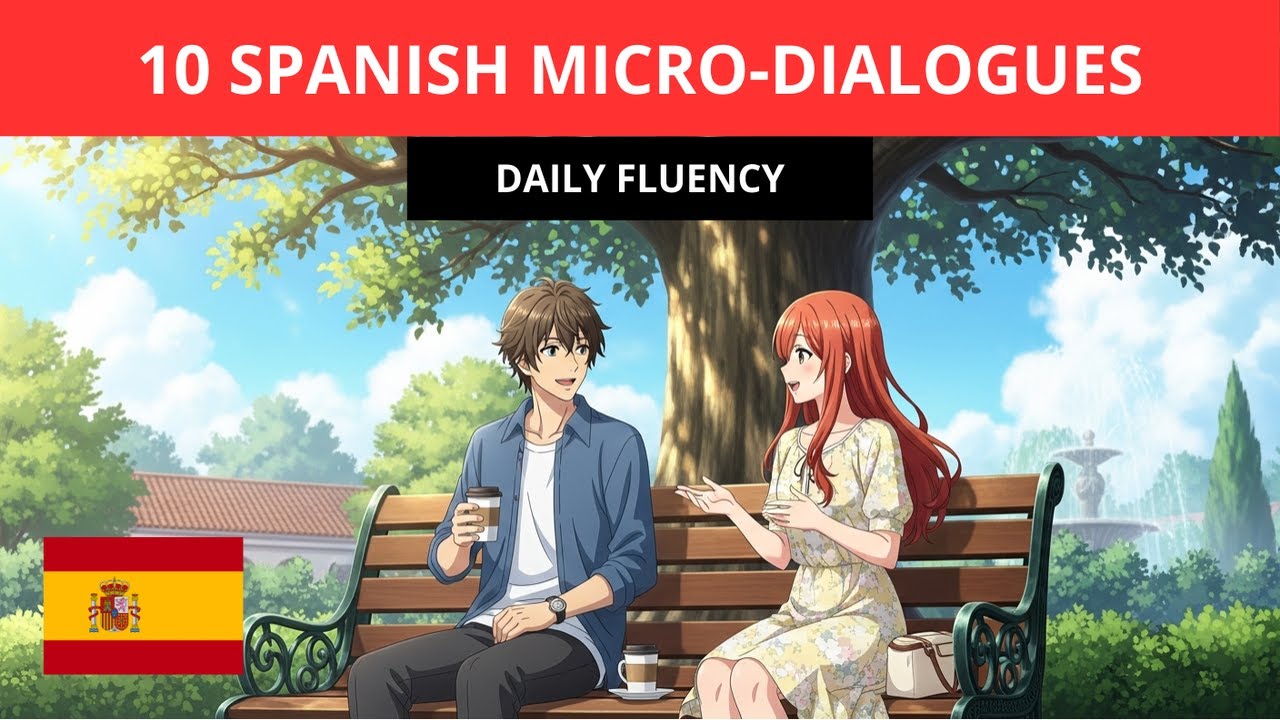10 Spanish Micro-Conversations for Daily Life | Real Dialogues to Boost Your Fluency NOW!