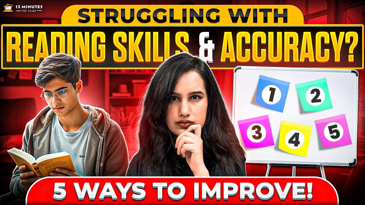 5 Most Practical Ways to Improve Reading Speed and Accuracy I CLAT Startegy