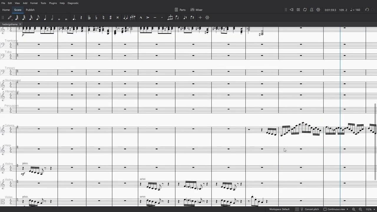 MuseScore 4 - Hedwig's Theme