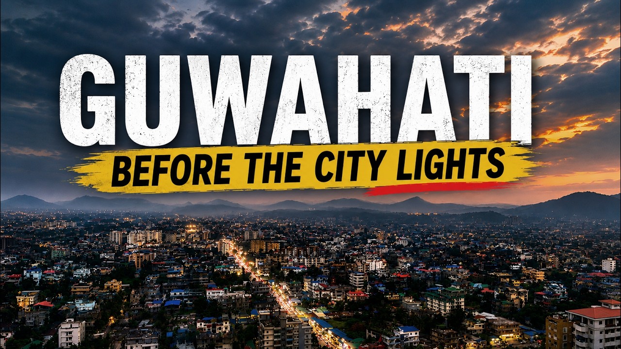 Guwahati Before the City Lights | Drone Cinematic