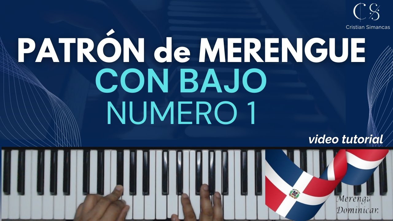 Patrón de MERENGUE con Bajo #1