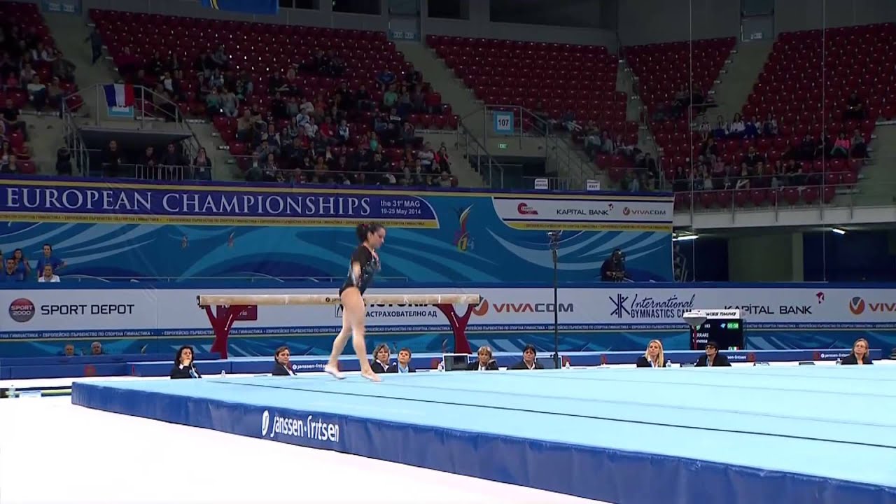 Gymnastics European Championships 2014 WAG FX EF highlights BBC coverage