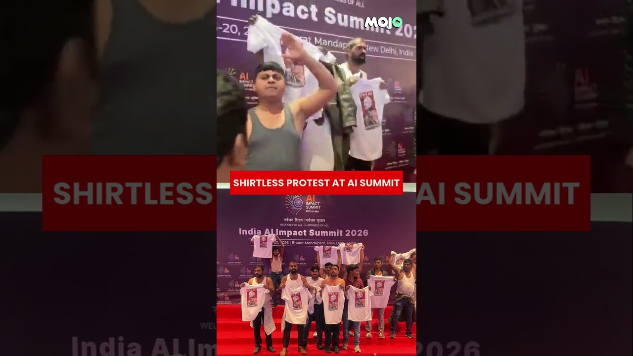 VIRAL: Chaos at AI Impact Summit: Youth Congress Protests Against PM Modi | #viral #viralvideo