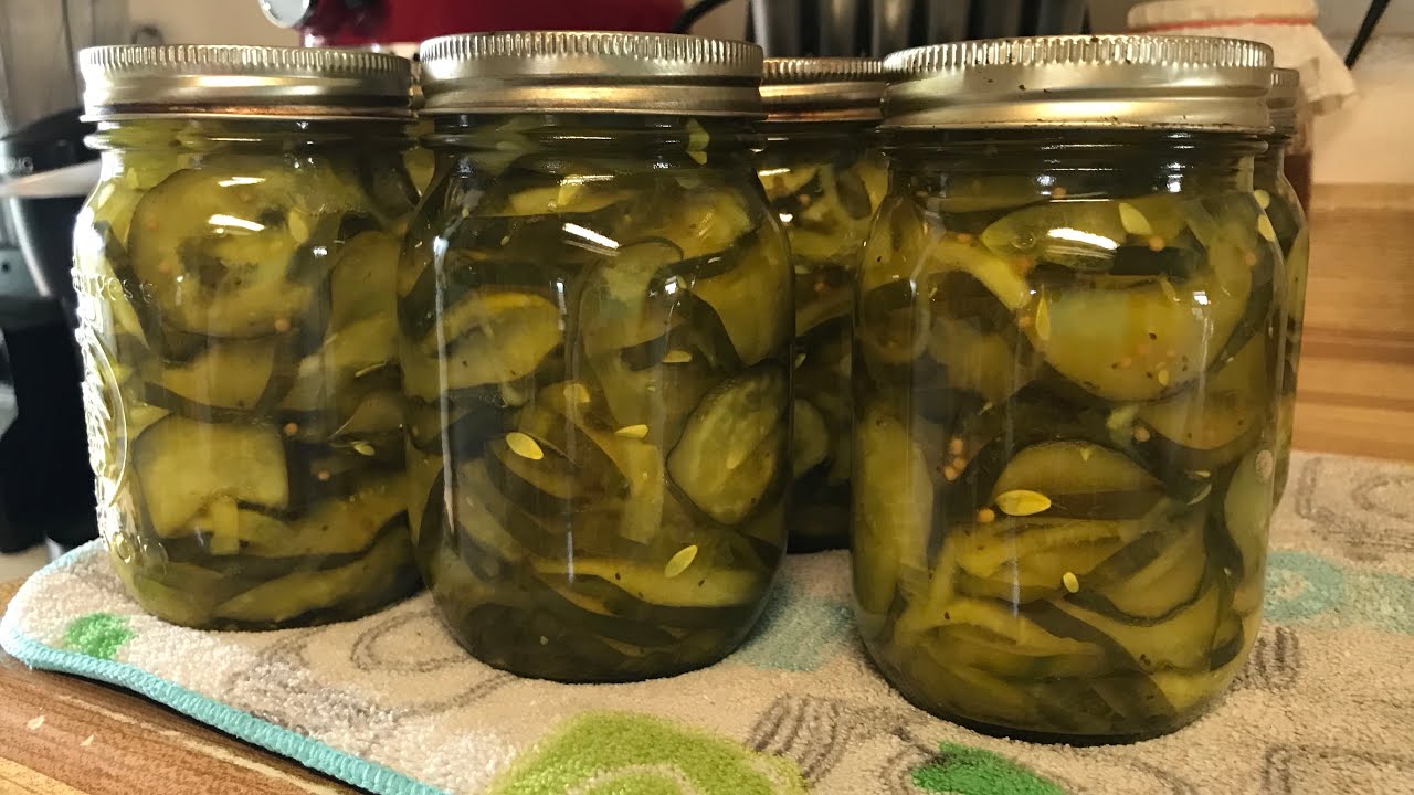 Canning Bread and Butter Pickles
