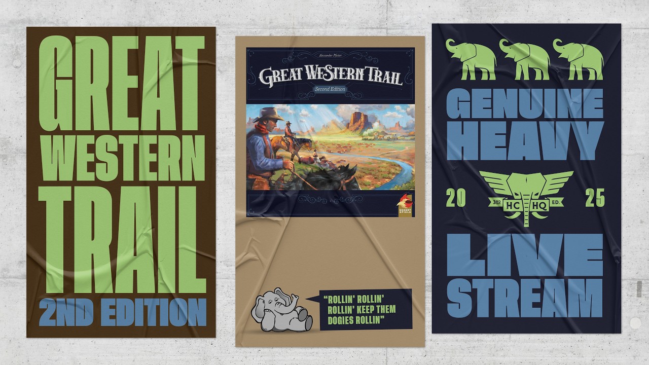 Great Western Trail (2e) - 4p Play-through by Heavy Cardboard