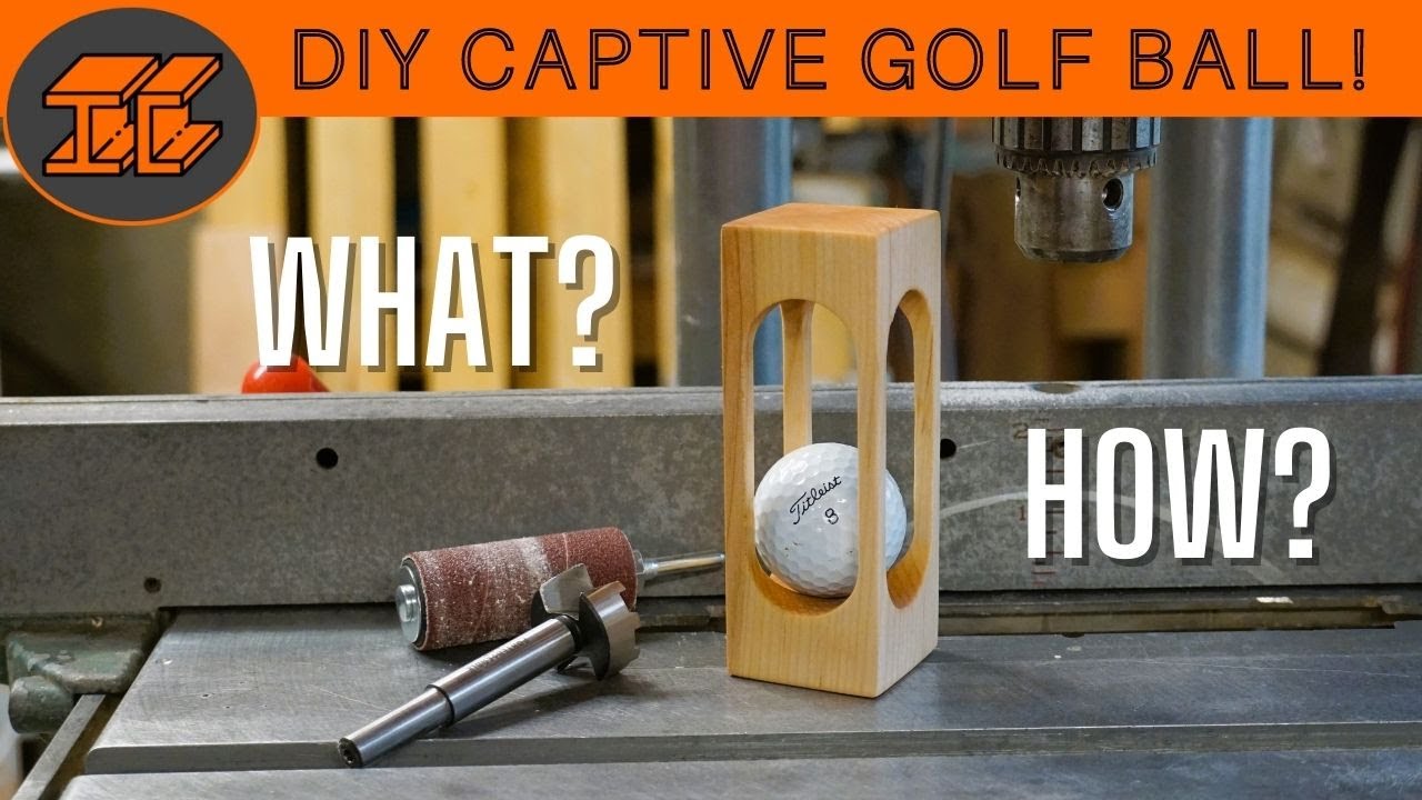 Woodworking Basics - Make a DIY Captive Mystery Golf Ball Cage