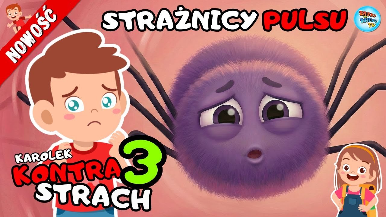 😰 KAROLEK kontra STRACH cz.3 – Strażnicy Pulsu i Tajemnica Oddechu | Bajka EDUKACYJNA 💓🧠