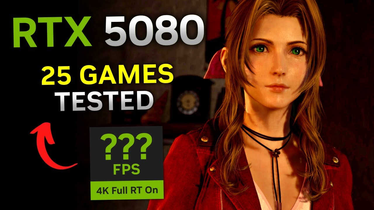 RTX 5080 - Test in 25 Games at 4K
