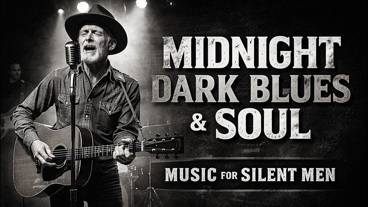 Midnight Dark Blues & Soul | Music for Silent Men (Slow Blues Collection)